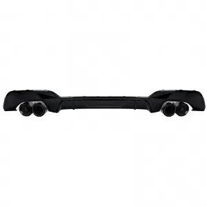 Diffúzor dupla kipufogóvég jobb bal karbon BMW 3-as G20 G21 318 320 modellhez-image-6277908