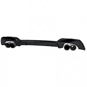 Diffúzor dupla kipufogóvég jobb bal karbon BMW 3-as G20 G21 318 320 modellhez-image-6277909
