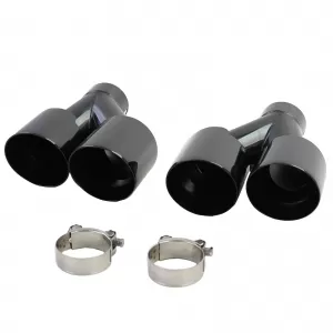 Diffúzor + dupla kipufogóvég jobb bal fekete BMW 3-as G20 G21 318 320-image-6277931