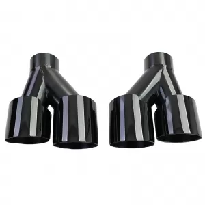 Diffúzor + dupla kipufogóvég jobb bal fekete BMW 3-as G20 G21 318 320-image-6277932