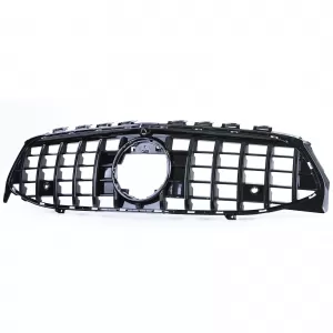 Radiator grille sport look black gloss suitable for Mercedes CLA C118 from 19-image-6277935