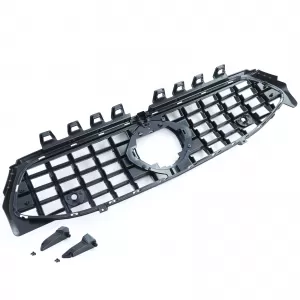 Radiator grille sport look black gloss suitable for Mercedes CLA C118 from 19-image-6277939