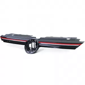 Sportliche Frontschürze mit Grill und LED-Nebelscheinwerfern, geeignet für VW Golf 8, einschließlich GTI ab 19-image-6277959
