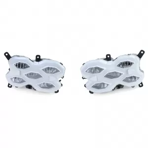 Sportliche Frontschürze mit Grill und LED-Nebelscheinwerfern, geeignet für VW Golf 8, einschließlich GTI ab 19-image-6277963
