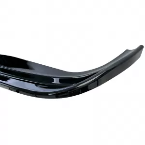 Front spoiler lip gloss black suitable for 5 Series BMW E39 pre-facelift 1995-2000-image-6277977