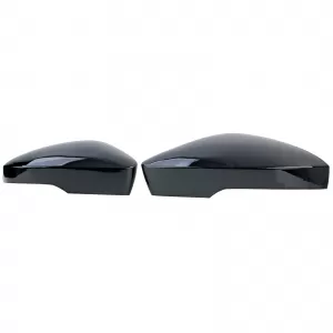 Replacement mirror caps set gloss black for Skoda Octavia 5E 2012-2020-image-6277980