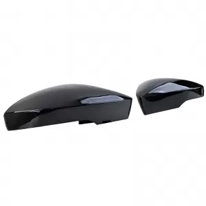 Replacement mirror caps set gloss black for Skoda Octavia 5E 2012-2020-image-6277982