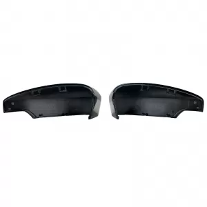 Replacement mirror caps set black gloss fits Skoda Fabia NJ 2014-2022-image-6277992
