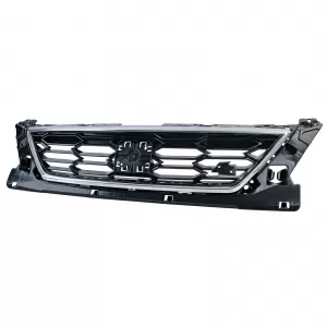 Sport upgrade grille with chrome frame for Seat Leon 5F model FR 2017-2020-image-6277996