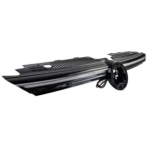 Sport grille with illuminated chrome strip for VW Golf 8 from 2019-image-6278006