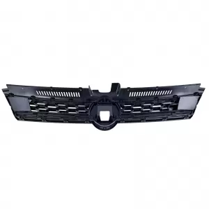 Honeycomb Radiator Grille Gloss Black with Chrome Trim for VW Golf 7 Facelift 17-20-image-6278043