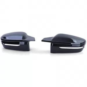 Mirror caps gloss black for replacement suitable for BMW 8 Series G14 G15 G16 from 18