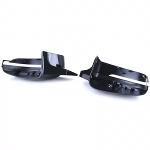 Mirror caps gloss black for replacement suitable for BMW 8 Series G14 G15 G16 from 18