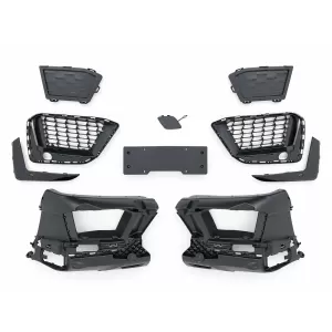 Bodykit für BMW 5er G30 LCI 2020+ MT Look Unterer Gitter Seitenschweller Stoßstange-image-6350861