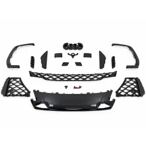 Kit Carrocería para Audi Q8 SUV 2018-2023 RS Design Parachoque Reja Escape-image-6351139