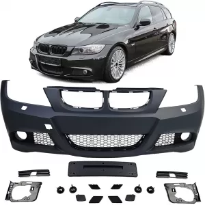 image-30-Sport első lökhárító facelift look + hűtőrács BMW 3-as E90 E91 05-08