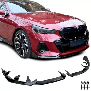 image-66-Performance első spoiler toldat fényes fekete BMW 5-ös G60 G61 2023-