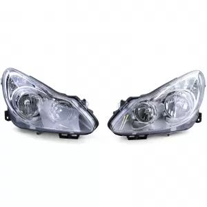 Faruri H1 H7 Pachet Stanga Dreapta potrivit pentru Opel Corsa D 06-11-image-6278480