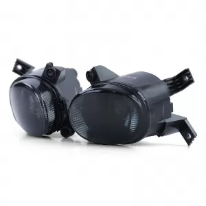 Set de faruri de ceață din sticlă clară cu fum negru, potrivit pentru Audi A3 8P1 8P7 A4 B7 8E B6 8H-image-6278492