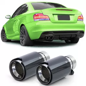 image-46-2x 90mm karbon kipufogóvég abszorberrel BMW 1-es E81 E82 E87 E88 2004-13