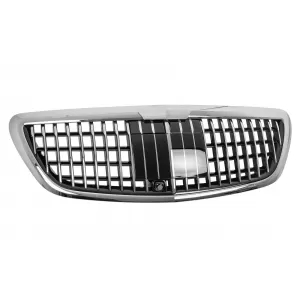 Paraurti anteriore per Mercedes Classe V W447 2014-2019 Sport Line Design Griglia inferiore-image-6328016