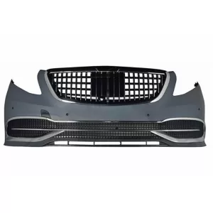 image-18-Front Bumper suitable for Mercedes V-Class W447 Vito (2014-2019) Sport Line Design