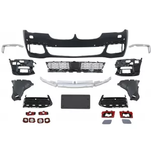 Kit carrozzeria per BMW Serie 7 G11 G12 2015-2019 Paraurti M-tech Sport Design-image-6331145