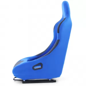 Scaun sport tip bucket Race1 cu șine, țesătură albastră-image-6278700
