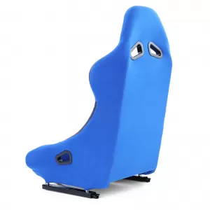 Scaun sport tip bucket Race1 cu șine, țesătură albastră-image-6278701