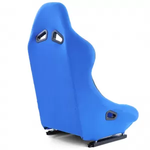 Scaun sport tip bucket Race1 cu șine, țesătură albastră-image-6278702
