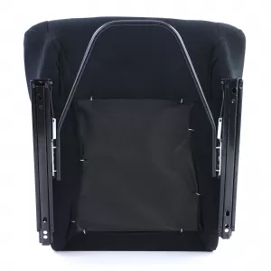 Scaun sport scaun cu spătar complet Race 1 material negru cu șine de glisare-image-6278732