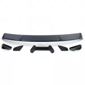 Aripă spate sport spoiler Performance 500 neagră, potrivită pentru Ford Mustang Coupe 14-20-image-6278746