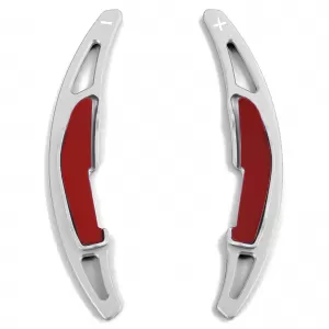 Paddle-uri de schimbare din aluminiu argintiu, potrivite pentru BMW M5 F90 M6 F06 F12 F13-image-6278784