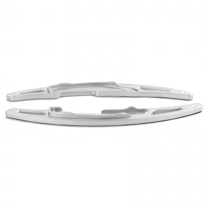 Paddle-uri de schimbare din aluminiu argintiu, potrivite pentru BMW M5 F90 M6 F06 F12 F13-image-6278789