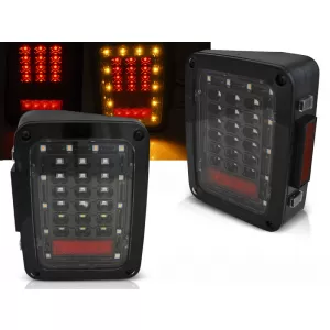 CHRYSLER JEEP WRANGLER JK 07-18 LED BLACK