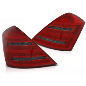 image-0-LED TAIL LIGHTS RED SMOKE SEQ fits MERCEDES W221 S-KLASA 05-09