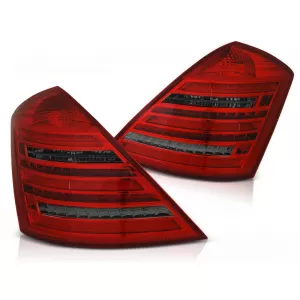 image-1-LED TAIL LIGHTS RED SMOKE SEQ W222 LOOK fits MERCEDES W221 S-KLASA 05-09