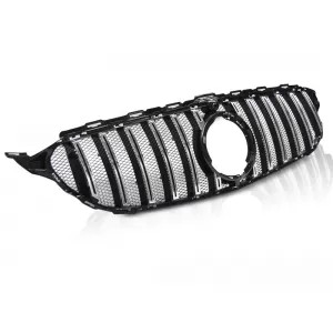 image-25-GRILLE SPORT BLACK CHROME fits MERCEDES W205 18- 