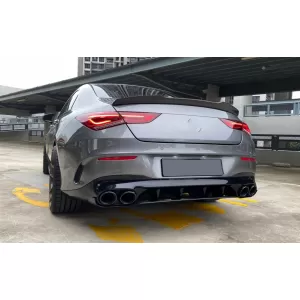Paraurti Diffusore d'aria per Mercedes CLA X118 C118 Sport Line 19-06.25 Scarico CLA45S look-image-6327599