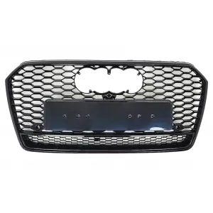 Front Bumper With Central Grille suitable for Audi A7 4G Facelift (2015-2018) RS7 Design-image-6341637