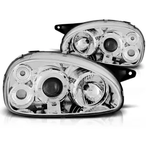 OPEL CORSA B 02.93-10.00 OCHI DE ÎNGHEȚ CHROME