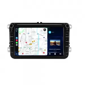 Dedicated Navigation suitable for Volkswagen, Quad-Core, 8 Inch, 4GB RAM, 64GB storage, CarPlay and Android Auto - NAVCAV6030505