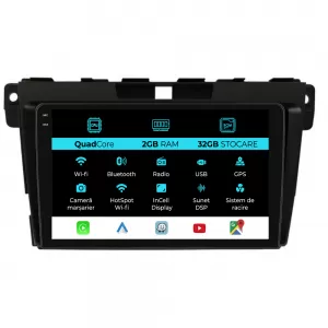 Dedicated Navigation suitable for Mazda CX-7 (2008 - 2015), 9 Inch, 2Gb RAM, 32Gb Storage, Android Auto, Carplay - NAVCAM6030551