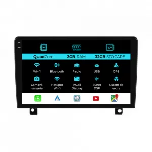 Dedicated Navigation suitable for Opel Astra H (2004 - 2009), 10 Inch, 2Gb Ram, 32Gb Storage, Android Auto, Carplay - NAVCAO6030596