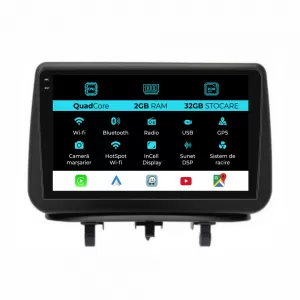 Dedicated Navigation suitable for Opel Meriva (2004 - 2009), 9 Inch, 2Gb Ram, 32Gb Storage, Android Auto, Carplay - NAVCAO6030601