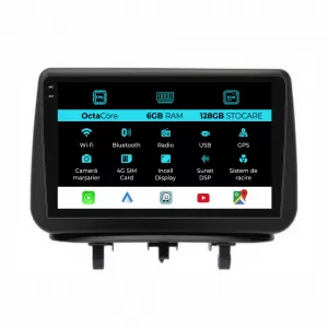 Dedicated Navigation suitable for Opel Meriva (2004 - 2009), 9 Inch, 6Gb Ram, 128Gb Storage, Android Auto, Carplay - NAVCAO6030604