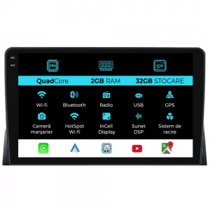 Dedicated Navigation suitable for Volkswagen Transporter (2003 - 2015), 9 Inch, 2Gb Ram, 32Gb Storage, Android Auto, Carplay - NAVCAV6030606