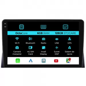 Dedicated Navigation suitable for Volkswagen Transporter (2003 - 2015), 9 Inch, 6Gb Ram, 128Gb Storage, Android Auto, Carplay - NAVCAV6030609