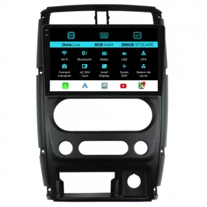 Dedicated Navigation suitable for Suzuki Jimny 3 (2005 - 2019), 9 Inch, 8Gb Ram, 256Gb Storage, Android Auto, Carplay - NAVCAS6030625