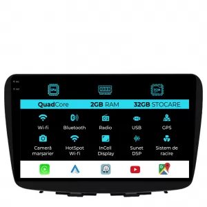 Dedicated Navigation suitable for Suzuki Balneo (2015 - 2025), 9 Inch, 2Gb RAM, 32Gb Storage, Android Auto, Carplay - NAVCAS6030646